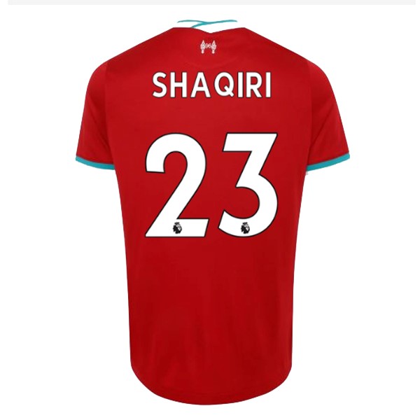 Camiseta Liverpool NO.23 Shaqiri Primera equipo 2020-2021 Rojo